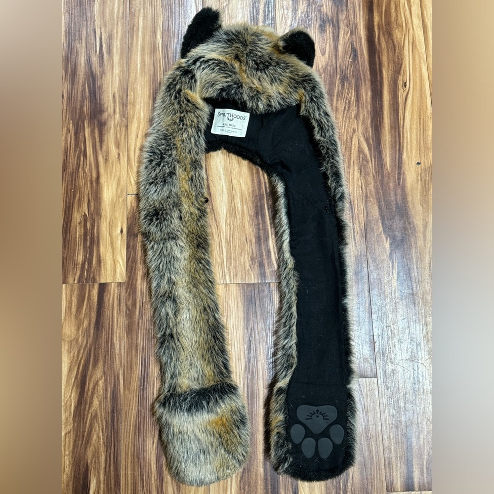 Red Wolf Spirit Hood